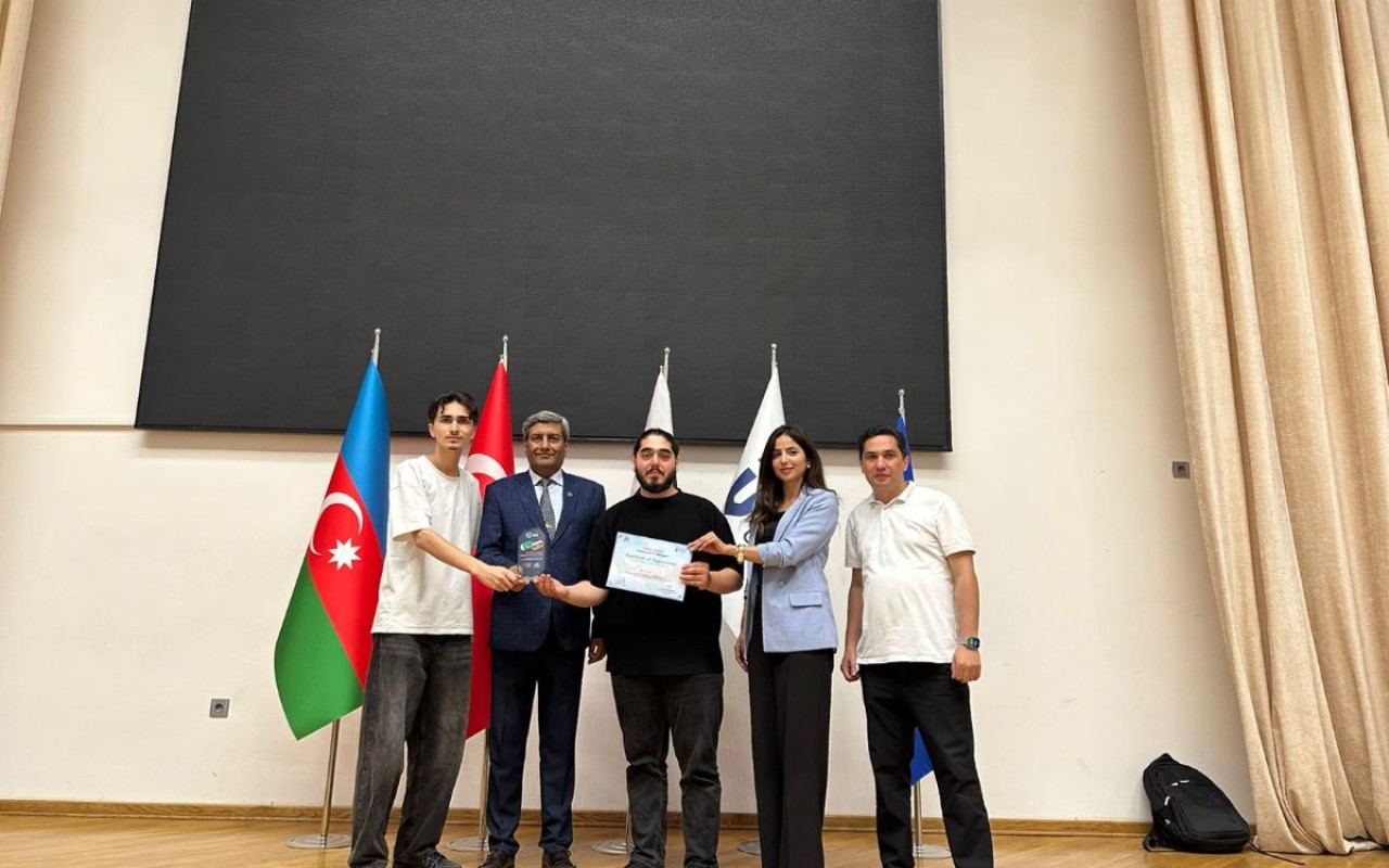 BMU tələbələrinin layihəsi beynəlxalq müsabiqənin finalına vəsiqə qazanıb -FOTO